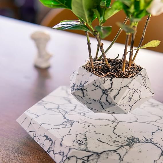 Levitating - Magnetic Floating Marble Pot