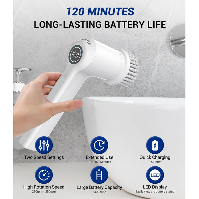 Electric Cleaning Scrubber