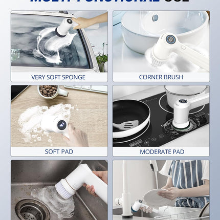 Electric Cleaning Scrubber