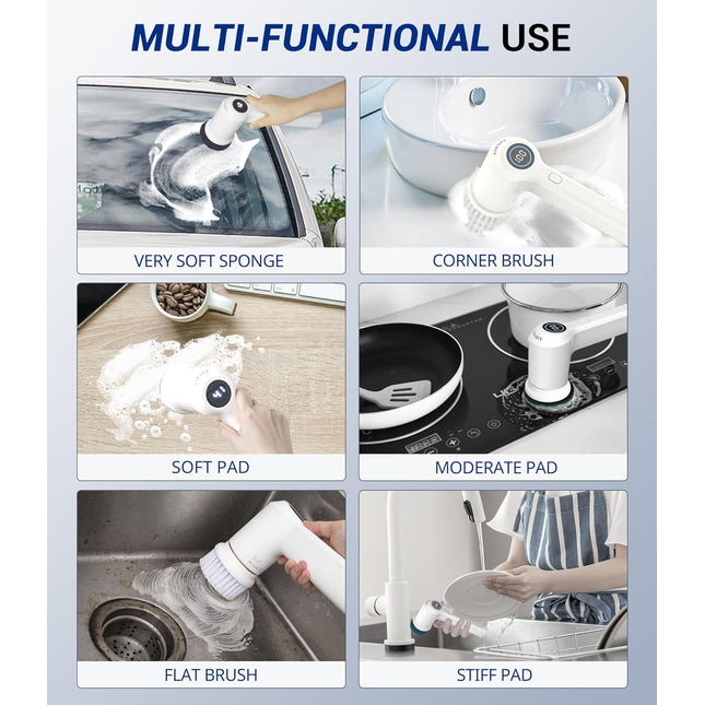 Electric Cleaning Scrubber