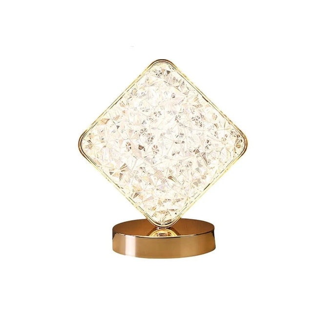 Crystal Diamond LED Table Lamp