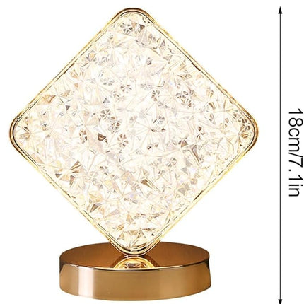 Crystal Diamond LED Table Lamp